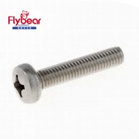 DIN7985  pan head machine screw duplex2205 types bolts nuts washers GB818 cross recessed round head screw